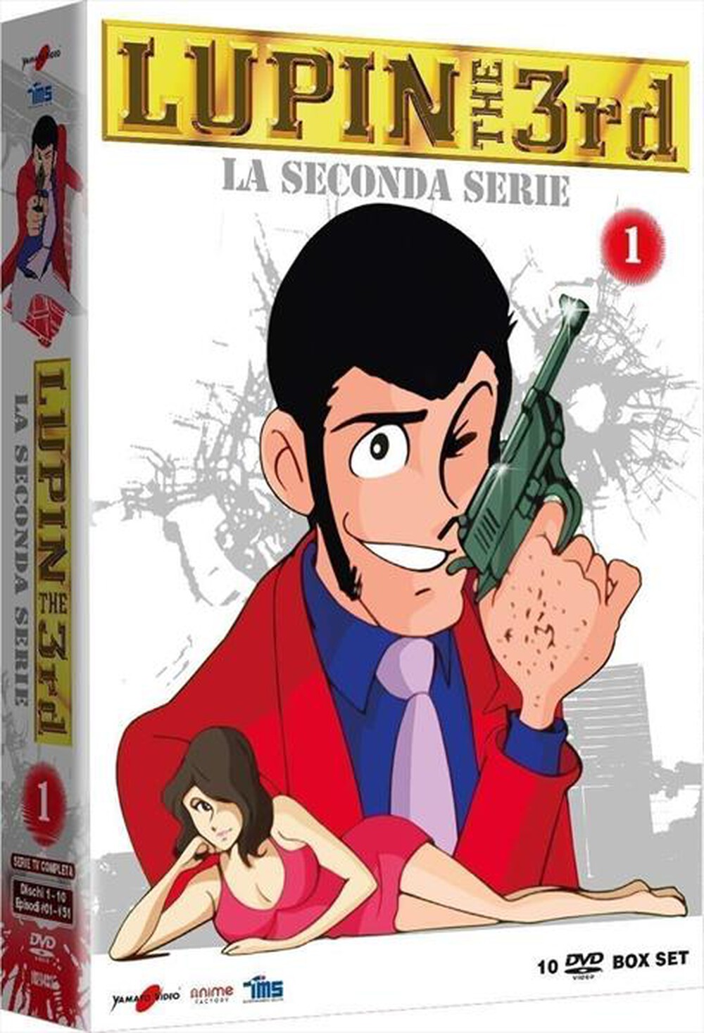Immagine del prodotto Anime Factory - Lupin III - La Seconda Serie #01 (10 Dvd)