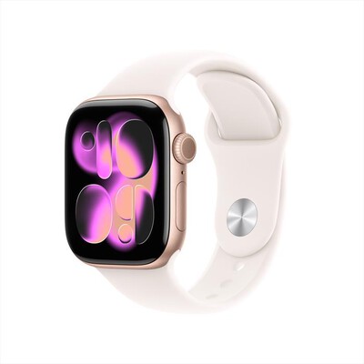APPLE - WATCH SERIES 11GPS42MM-Band Rosa Fard