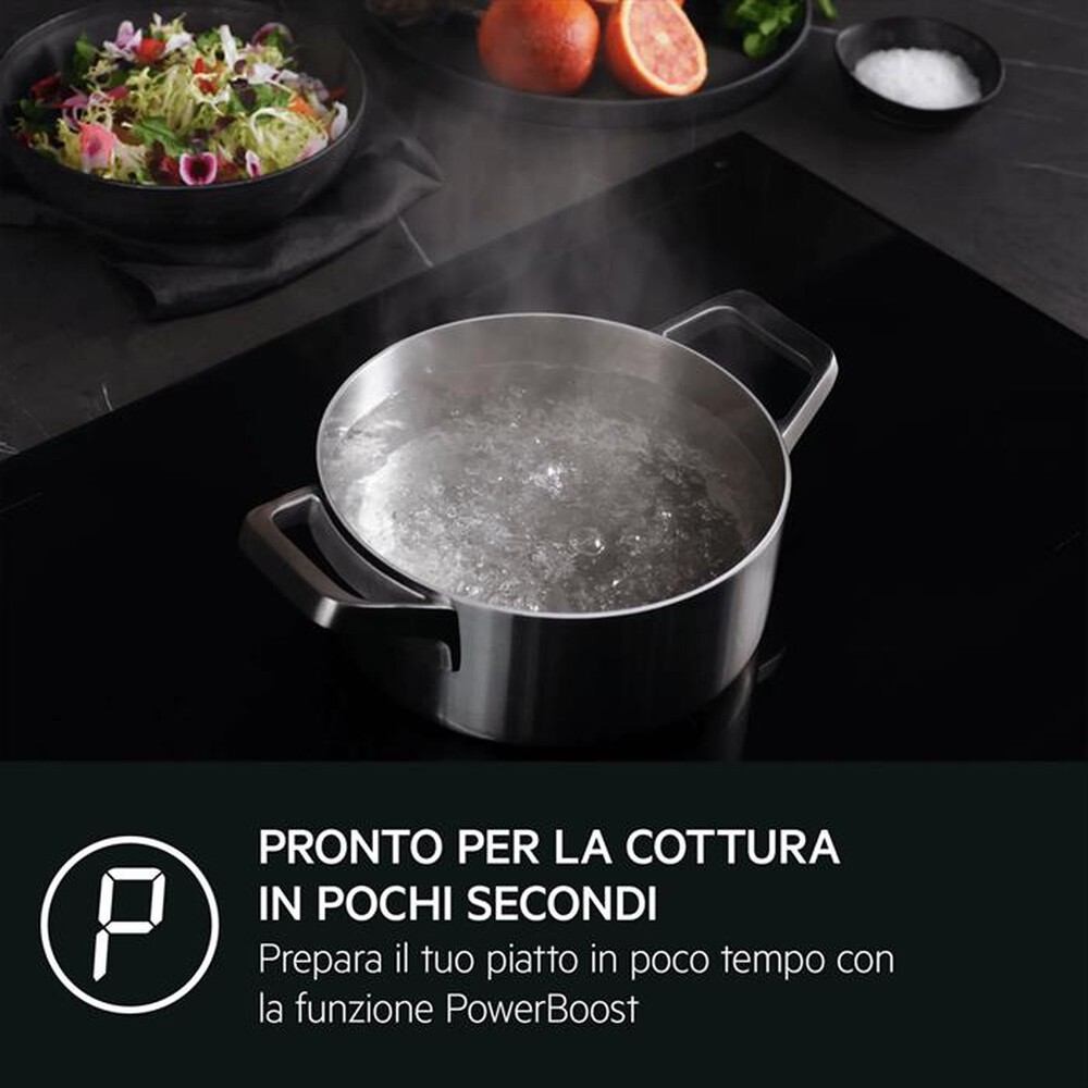 Immagine del prodotto AEG - Piano cottura elettrico TI84IB30IZ 77 cm-Nero