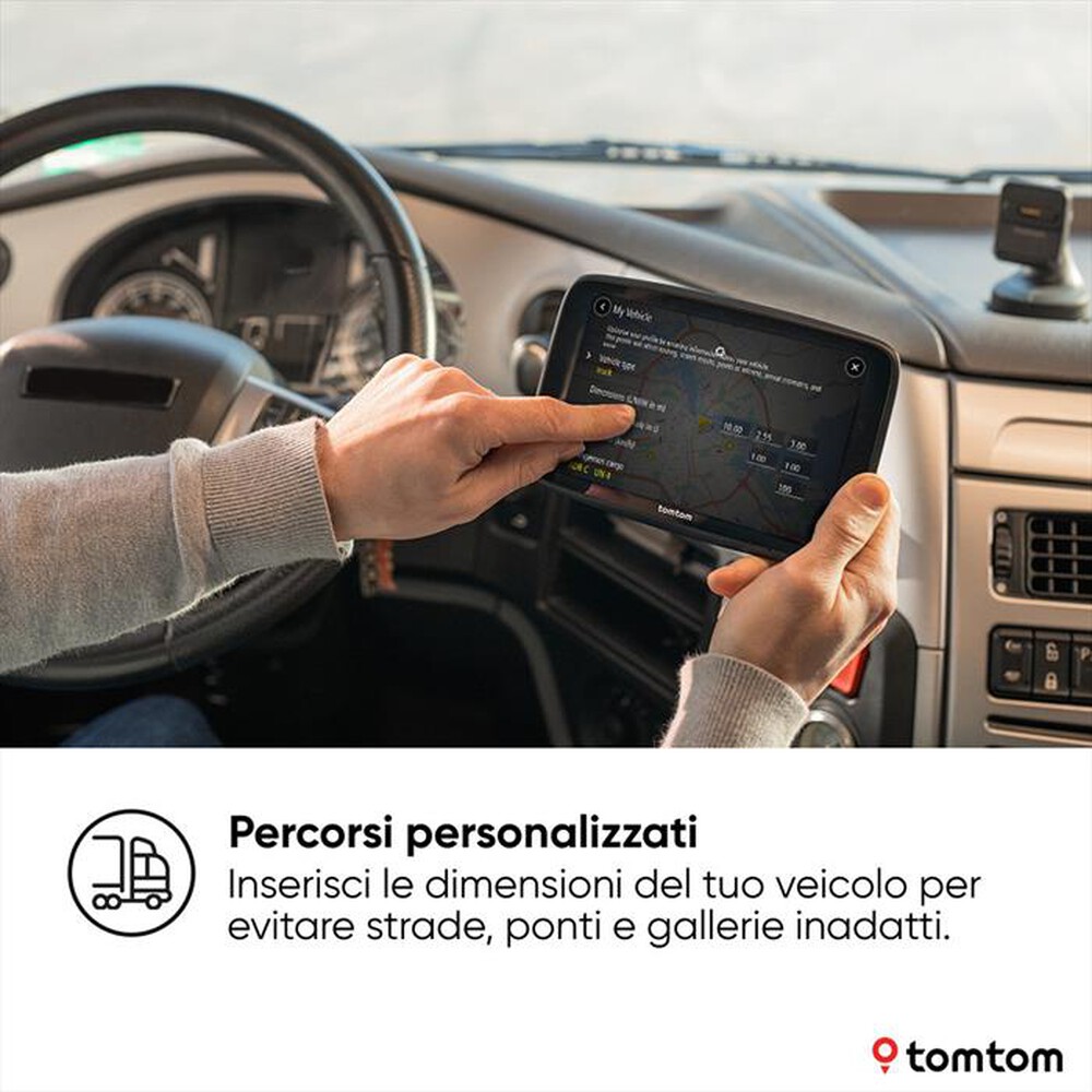 Immagine del prodotto TOM TOM - Navigatore portatile GO EXPERT PLUS PREMIUM PACK-Nero