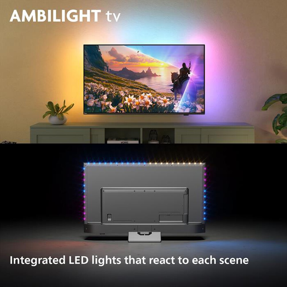 Immagine del prodotto PHILIPS - Smart TV QLED UHD 4K 65" 65PUS8600/12-BLACK