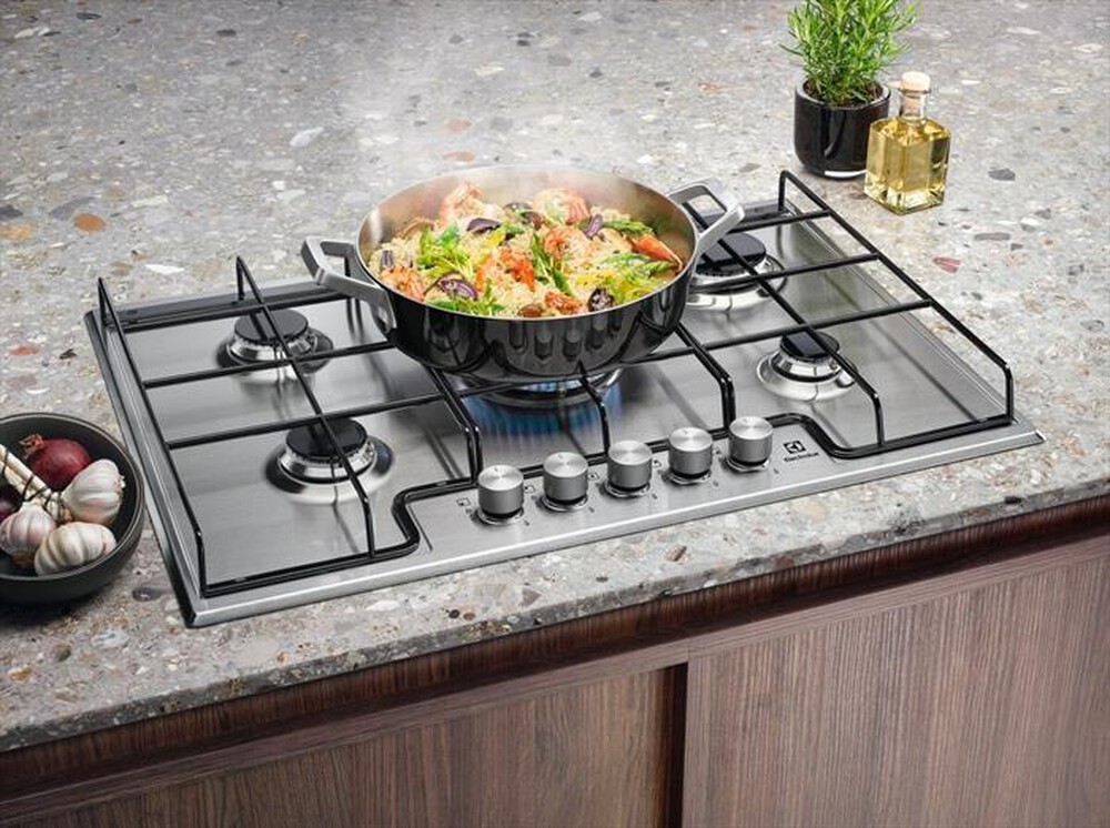 Immagine del prodotto ELECTROLUX - Piano cottura a gas EGS7534X 0cm-Inox