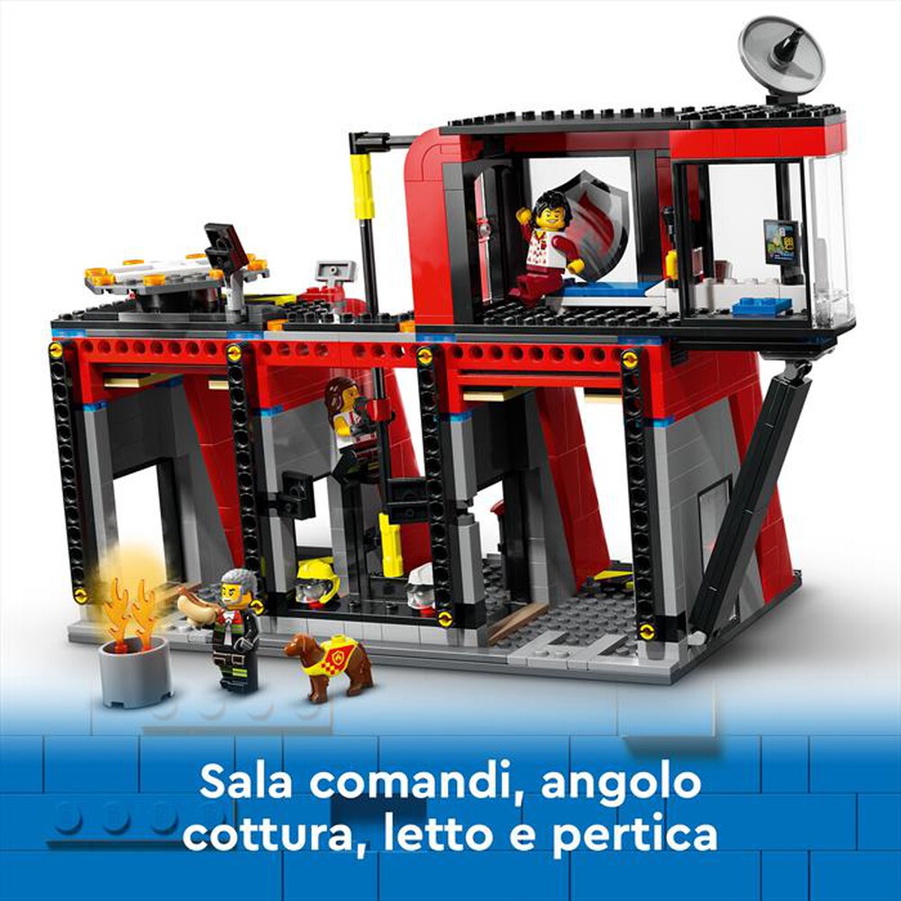 Immagine del prodotto LEGO - CITY Fire Caserma dei pompieri e autopompa 60414