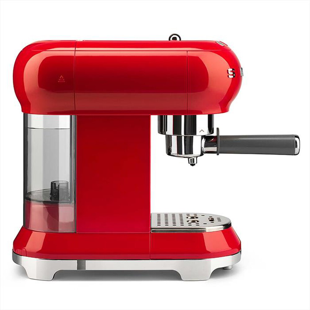 "SMEG - Macchina da Caffè Manuale 50's Style – ECF01RDEU-rosso"