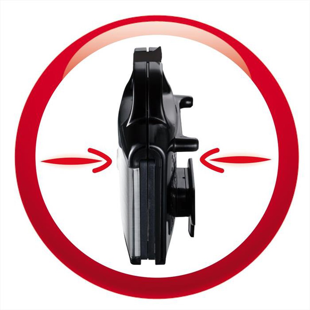 "MOULINEX - SM156D tostiera-Nero e Inox"