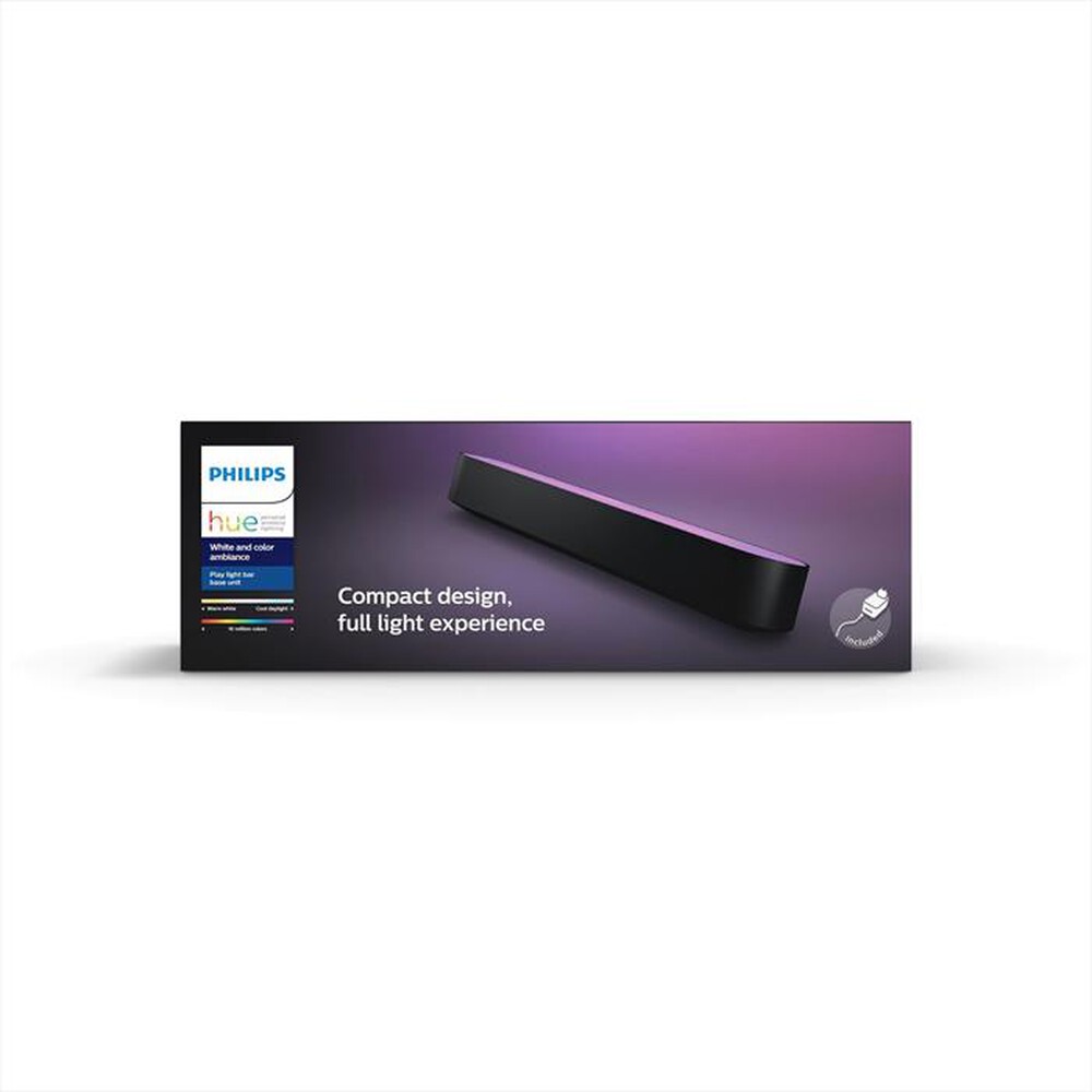 "PHILIPS - HUE PLAY UNIT BASE CON ALIMENTATORE 1 PEZZO-Multicolore"