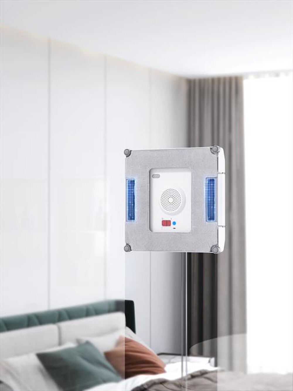 "ECOVACS - WINBOT W1PRO Robot lavavetri con spruzzatura auto-BIANCO"