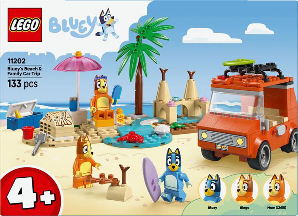 Immagine del prodotto LEGO - BLUEY Vacanza in spiaggia famiglia di BLUEY 11202