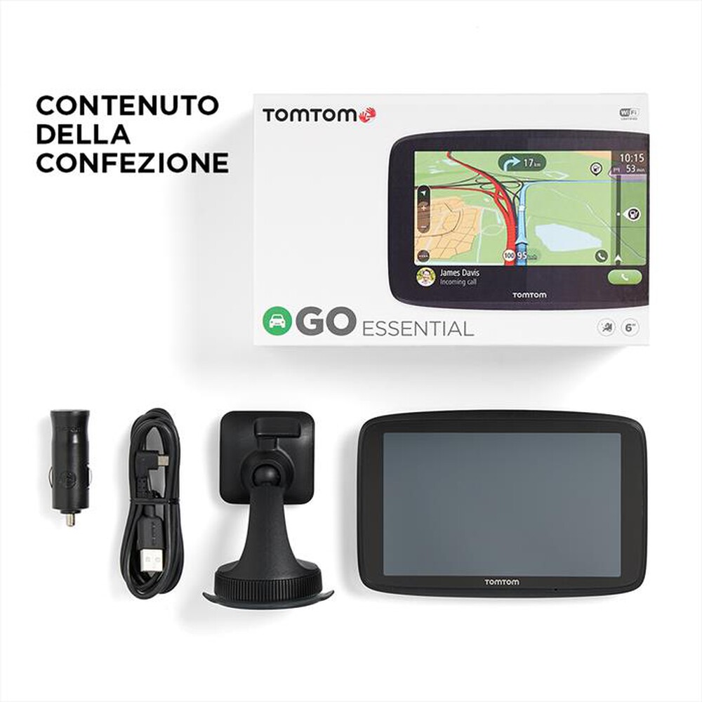 Immagine del prodotto TOM TOM - GO Essential 6’’ Europa 49-Nero