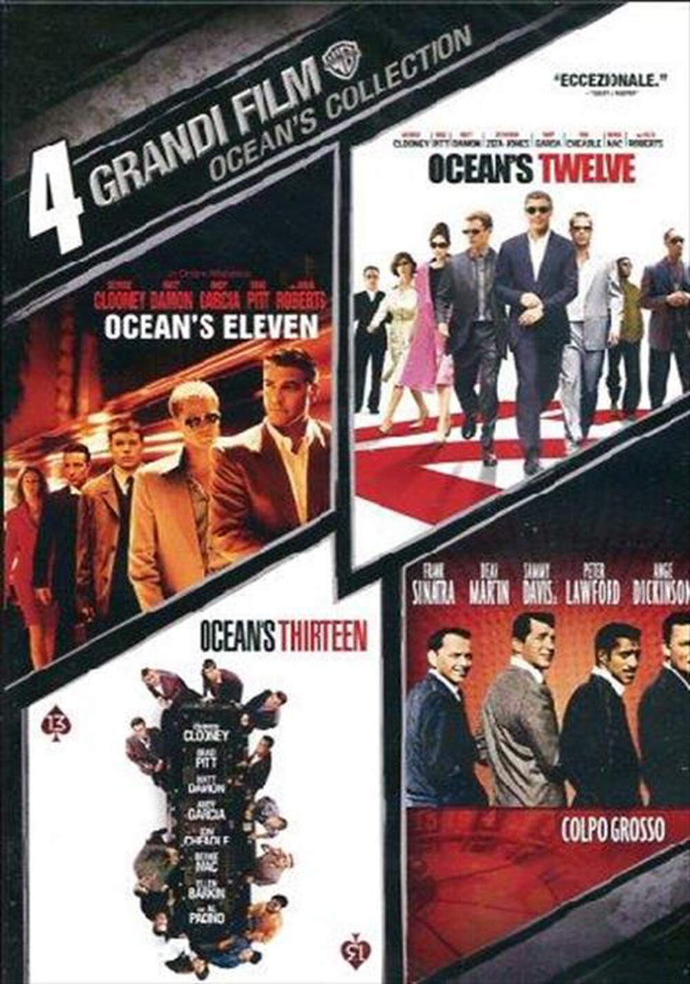 Immagine del prodotto WARNER HOME VIDEO - Ocean's Collection - 4 Grandi Film (4 Dvd)
