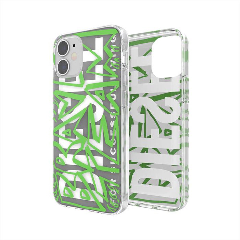 "DIESEL - 42570 DIESEL COVER IPHONE 12/12 PRO-Verde"