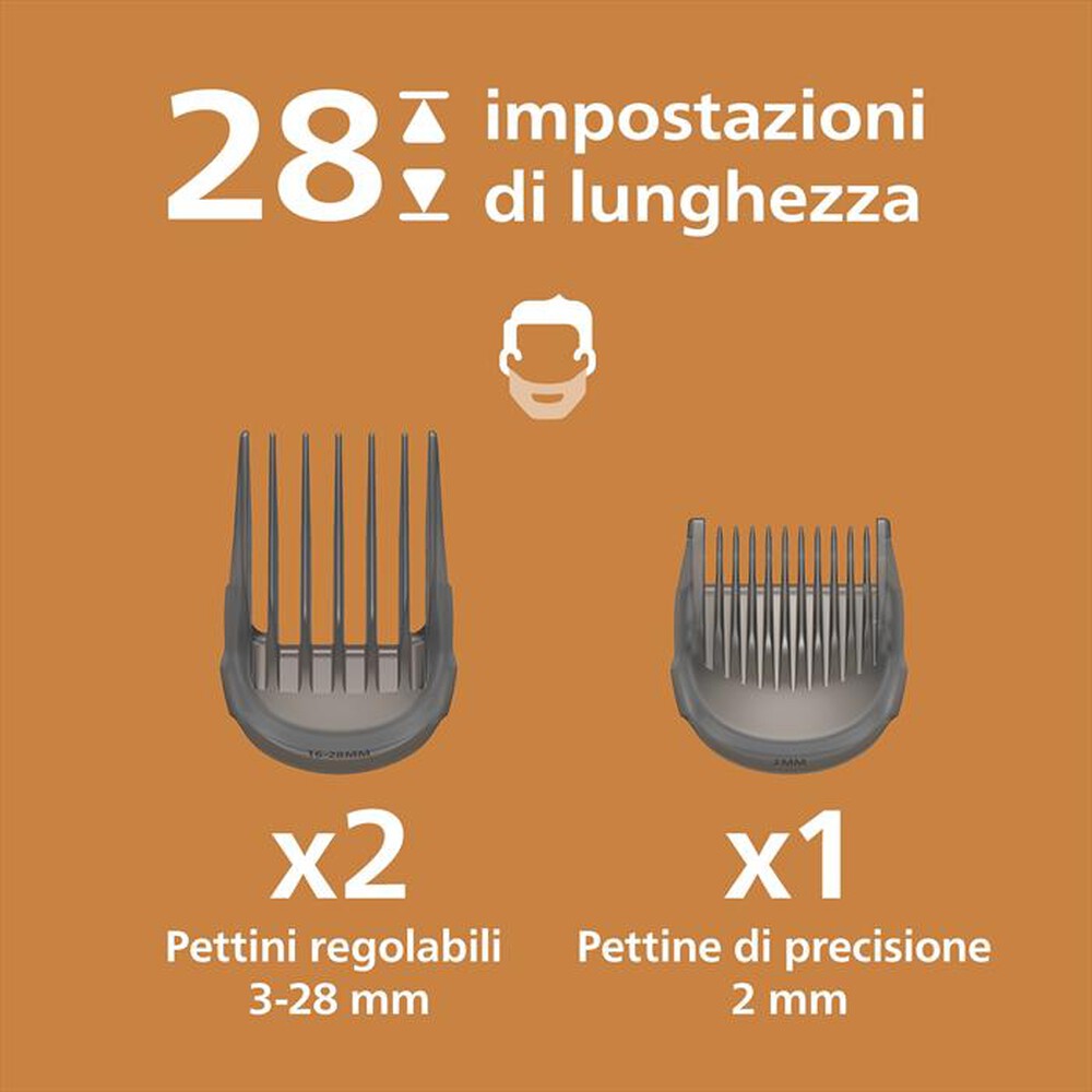 Immagine del prodotto PHILIPS - REGOLACAPELLI HC9722/15-Marrone