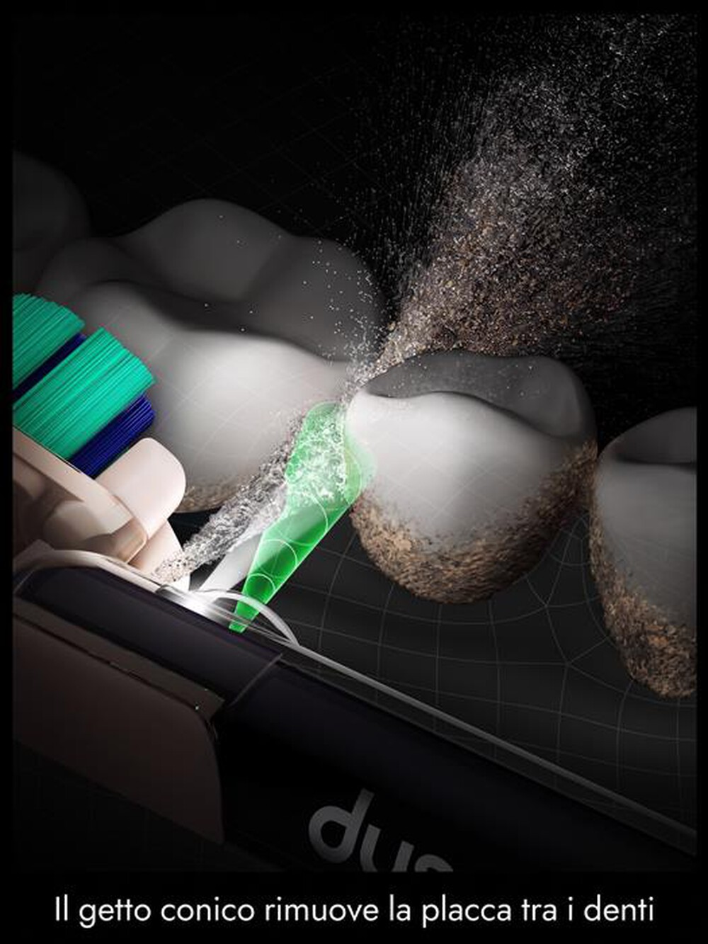 Immagine del prodotto DYSON - CAMERAJET Spazzolino elettrico e idropulsore-Ceramic Ultra Blue