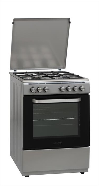 TECHLIFE - Cucina a gas TFCG60XFEV Classe A-Inox