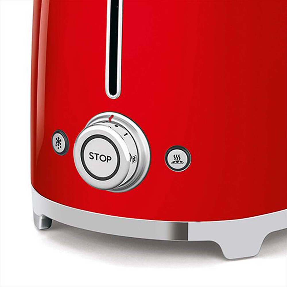 "SMEG - Tostapane 50's Style 2x4 fette – TSF02RDEU-rosso"