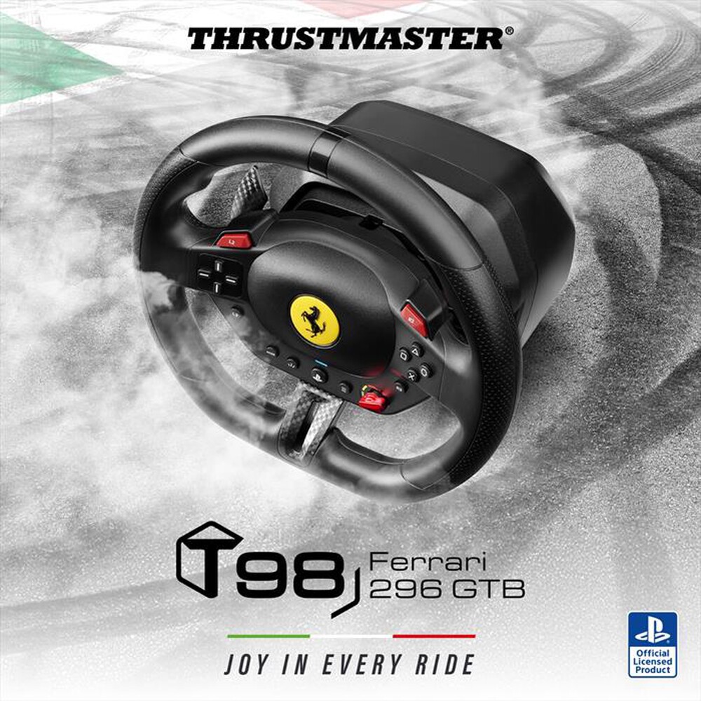 Immagine del prodotto THRUSTMASTER - Volante da corsa T98 FERRARI 296 GTB-Nero