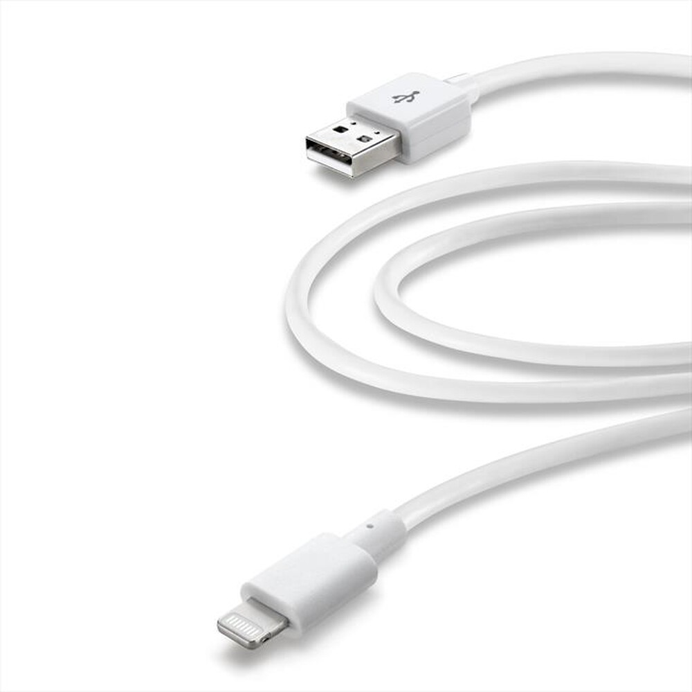 Immagine del prodotto CELLULARLINE - USBDATACMFIIPD3MW USB CABLE HOME FOR TABLETS XL-Bianco