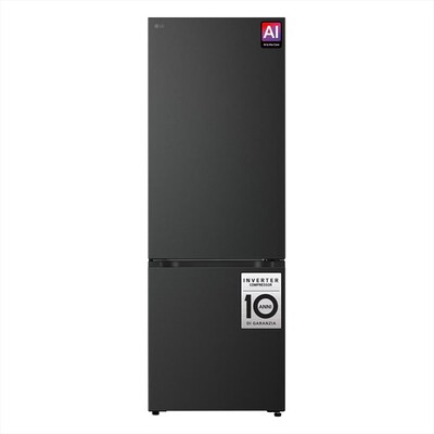 LG - Frigorifero combinato GBBW726AEV Classe A 465lt-Nero