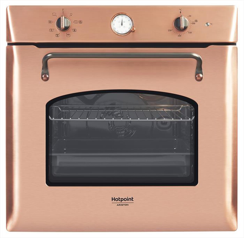 "HOTPOINT ARISTON - Forno incasso elettrico + gas FIT 804 H RAME"