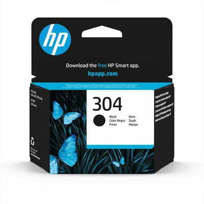 HP - 304 CARTUCCIA DI INCHIOSTRO ORIGINALE-Nero