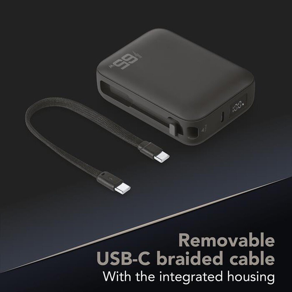 Immagine del prodotto CELLULARLINE - Power bank POCKET 20000 MAH 65W PORTA USB-C-Nero