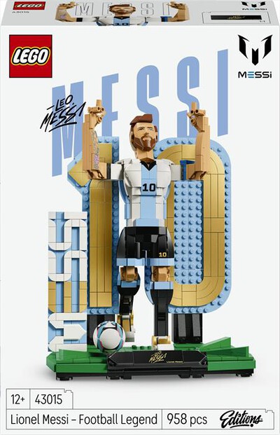 LEGO - EDITIONS Lionel Messi Leggenda del calcio - 43015