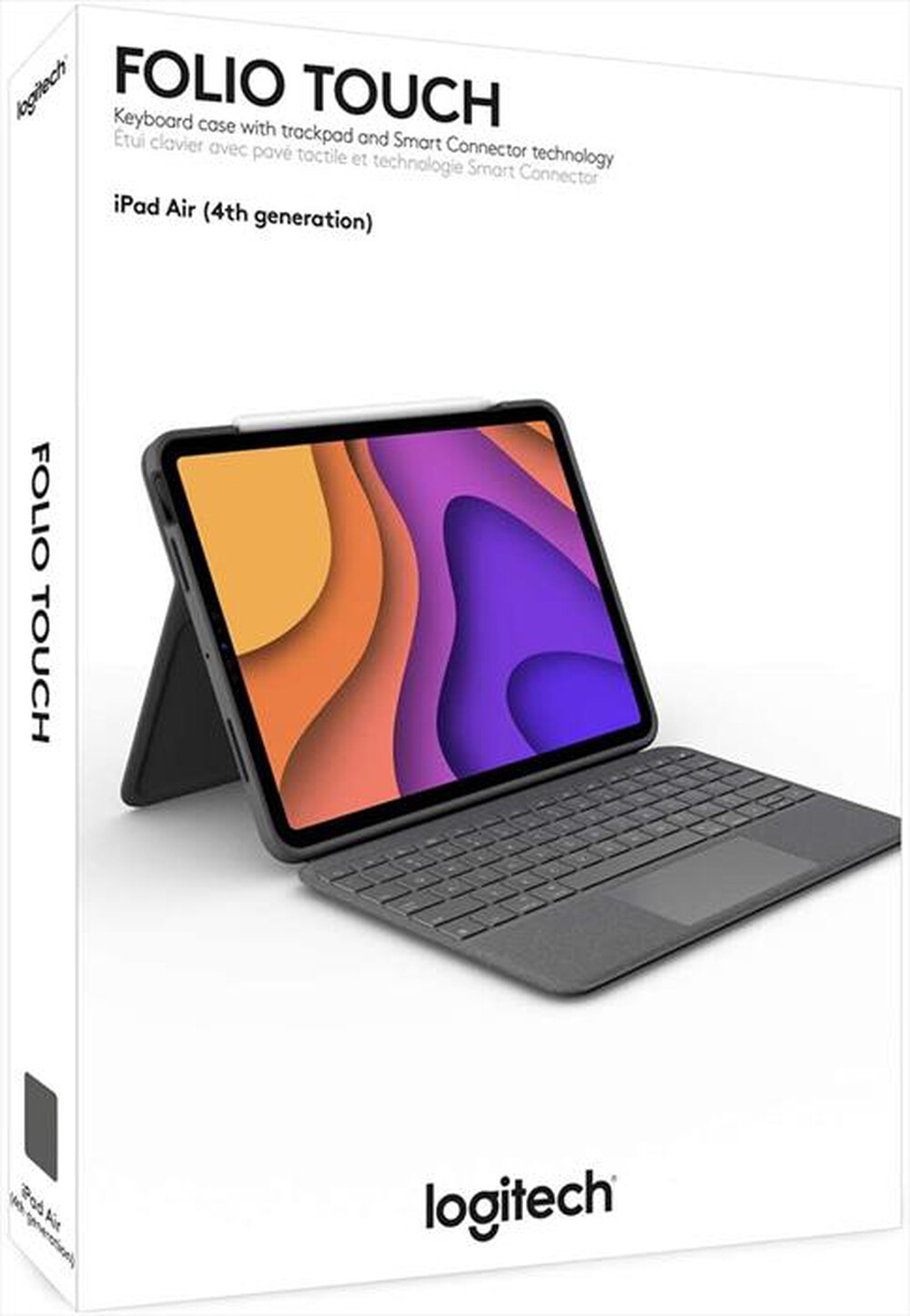 Immagine del prodotto LOGITECH - Folio Touch for iPad Air (4th generation)  - OXFOR-Oxford Grey