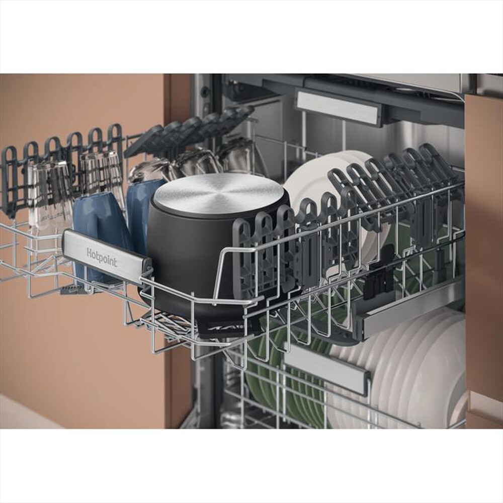 "HOTPOINT ARISTON - Lavastoviglie MAXISPACE H7F HS51 X Classe B-Stainless steel"