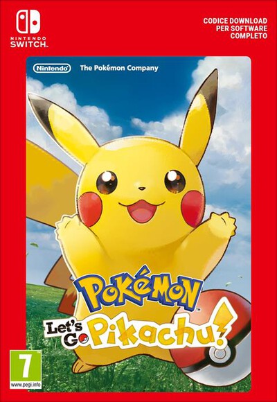 NINTENDO - POK&Eacute;MON LET'S GO, PIKACHU! - COD. DOWNLOAD