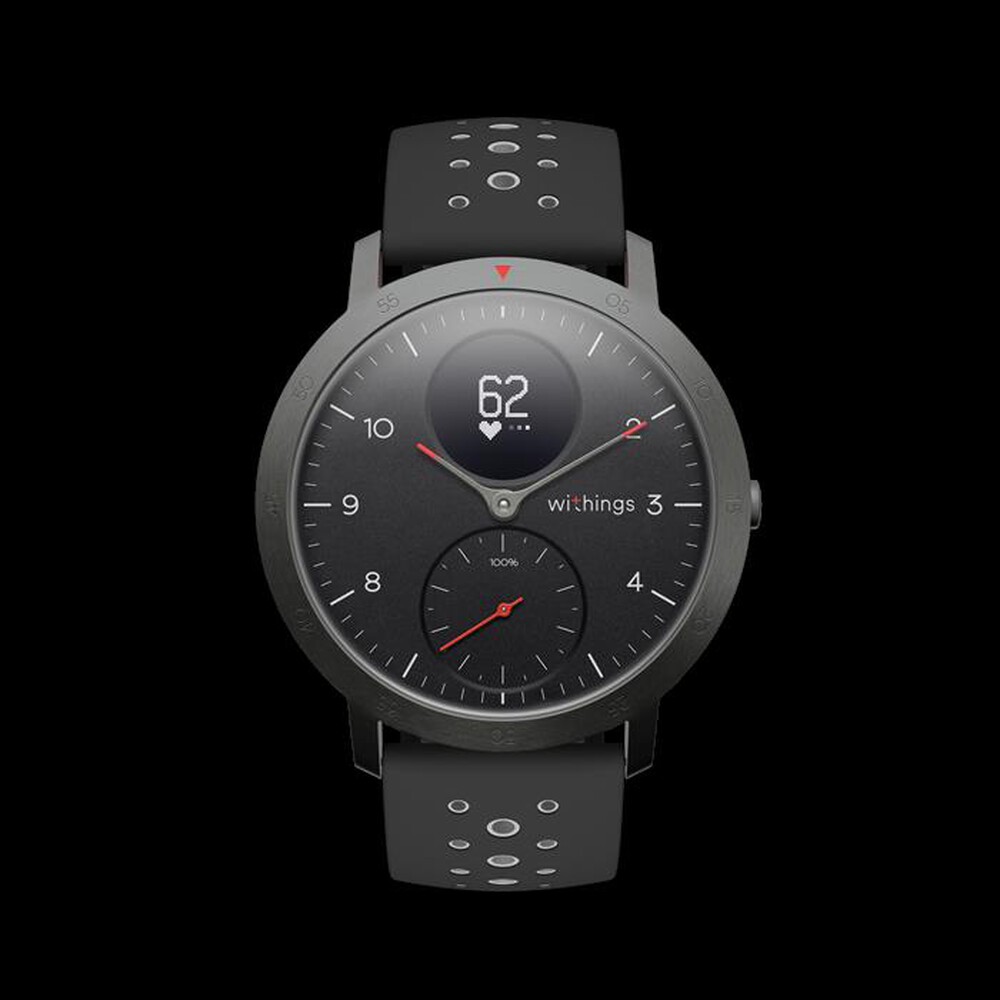 "WITHINGS - STEEL HR SPORT-Black"