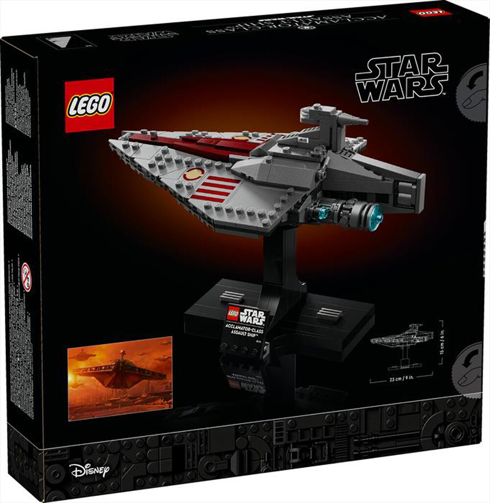 Immagine del prodotto LEGO - STAR WARS Nave d&rsquo;assalto classe Acclamator 75404