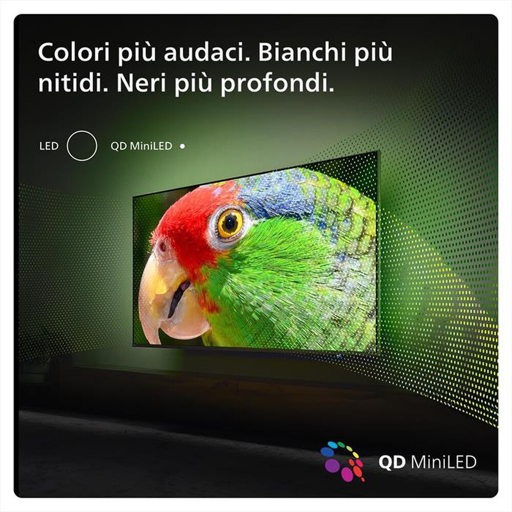 "PHILIPS - Smart TV MINI LED UHD 4K 55\" 55PML9019/12-Black"