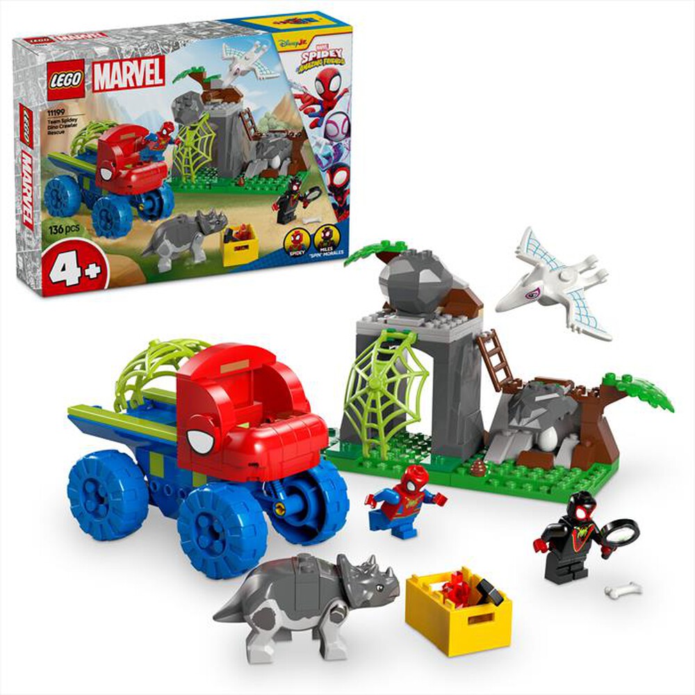 Immagine del prodotto LEGO - SPIDEY Team SPIDEY: salvataggio su dinoruspa 11199