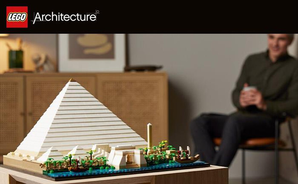 Immagine del prodotto LEGO - ARCHITECTURE La Grande Piramide di Giza 21058