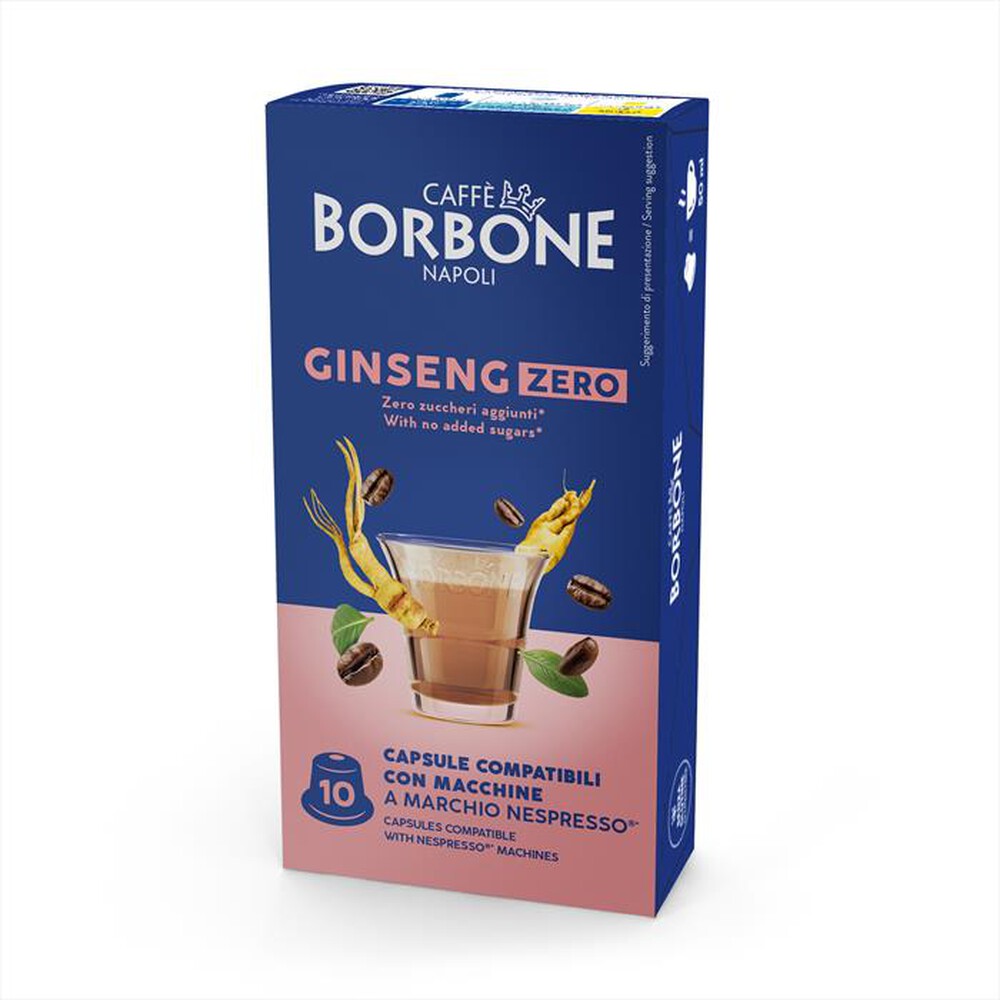 Immagine del prodotto CAFFE BORBONE - NESPRESSO GINSENG ZERO 10PZ-Multicolore