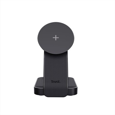 TRUST - VIRO 3-IN-1 MAGNETIC CHARGE STAND-Black