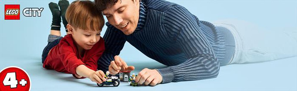 "LEGO - CITY Inseguimento della moto della Polizia - 60455"