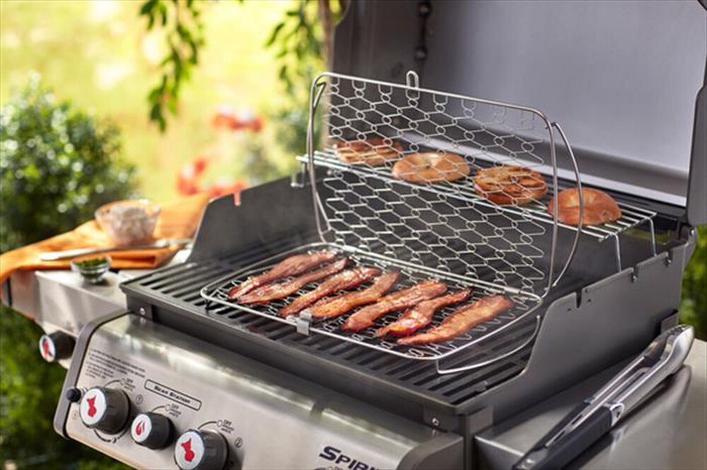 "WEBER - GRATICOLA DA PESCE - GRANDE 46X284-acciaio"