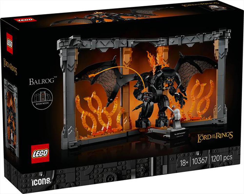 Immagine del prodotto LEGO - ICONS Signore degli Anelli: Book Nook Balrog 10367