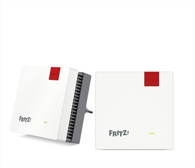 FRITZ! - MESH WIFI SET 1600 2PACK-bianco/rosso,  FRITZ! - MESH WIFI SET 1600 2PACK-bianco/rosso