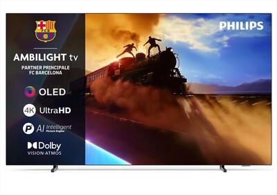 PHILIPS - Smart TV Ambilight OLED 4K 55" 55OLED770-Black