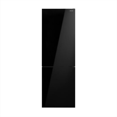 SHARP - Frigorifero combinato SJ-BA31IEBGE Classe E-Vetro Nero