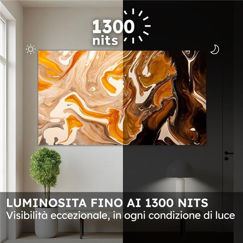 Immagine del prodotto HAIER - Smart TV MINI LED UHD 4K 65" H65M90EUX 144Hz-Nero
