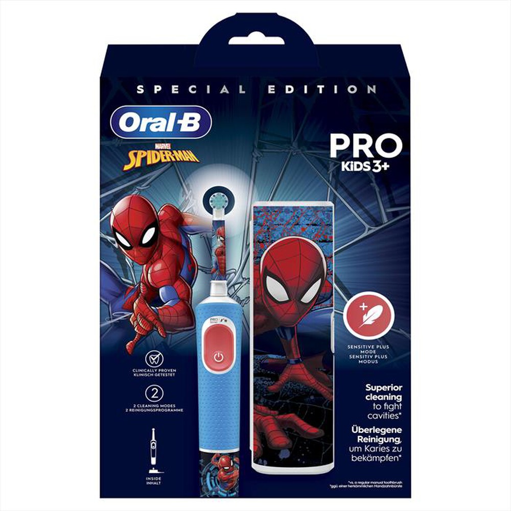 "ORAL-B - Spazzolino elettrico PRO KIDS-Azzurro"