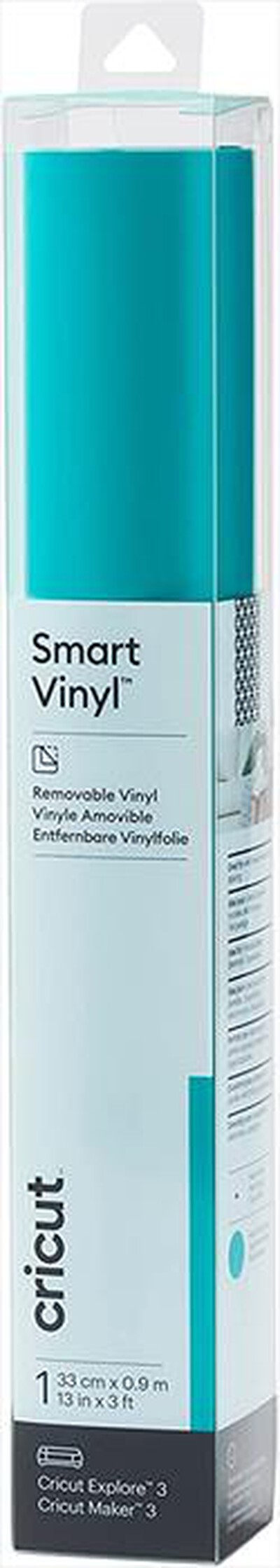 CRICUT - SMART VINILE REMOVIBILE - 1 FOGLIO-Aqua