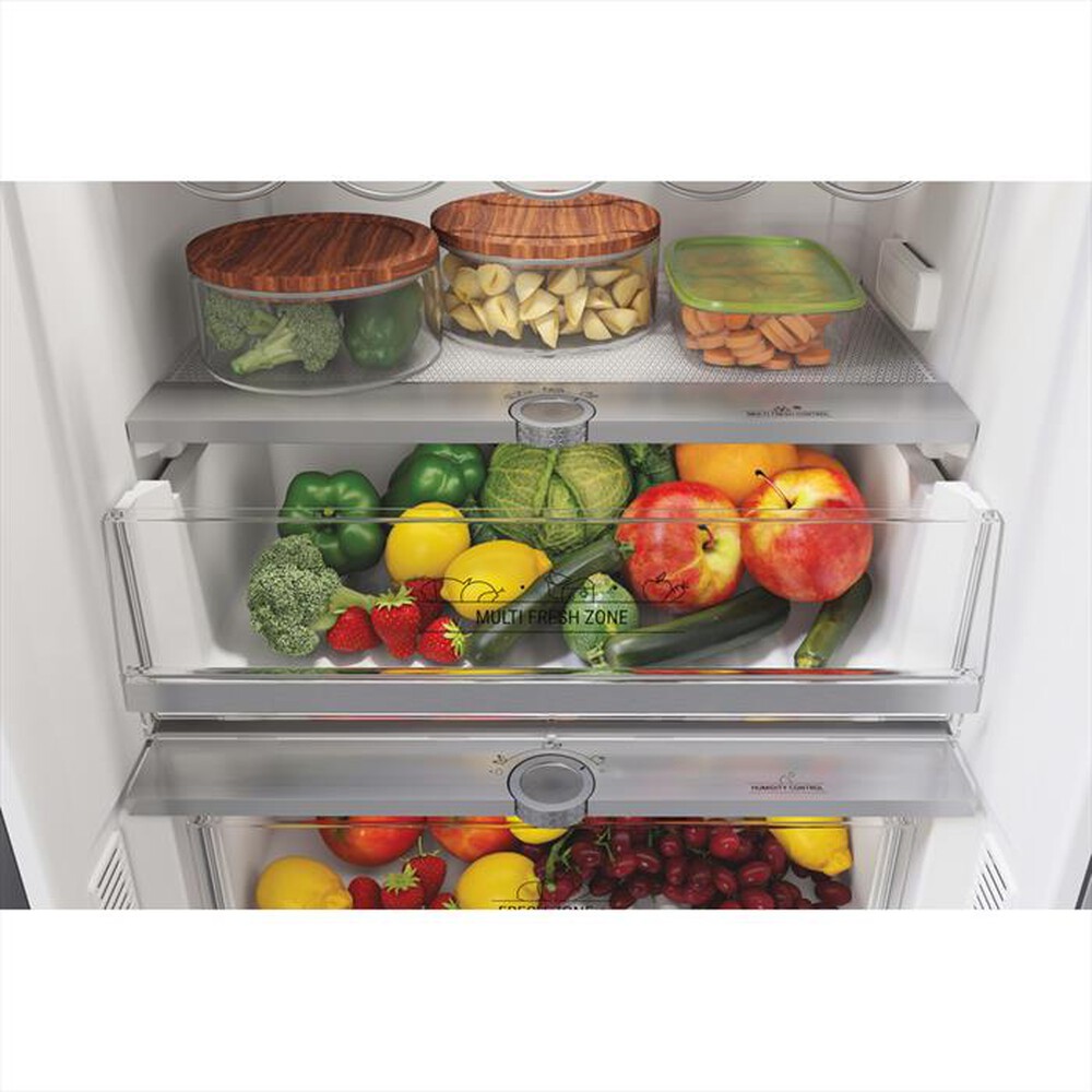 "HOTPOINT ARISTON - Frigorifero combinato HAFC9 TT43SX O3 Classe D-Acciaio inossidabile"