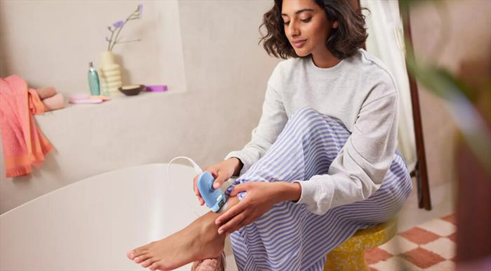 Immagine del prodotto PHILIPS - Epilatore SERIE 4000 BRE247/00-azzurro