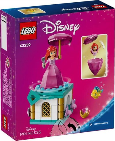 LEGO - DISNEY Ariel ballerina - 43259-Multicolore