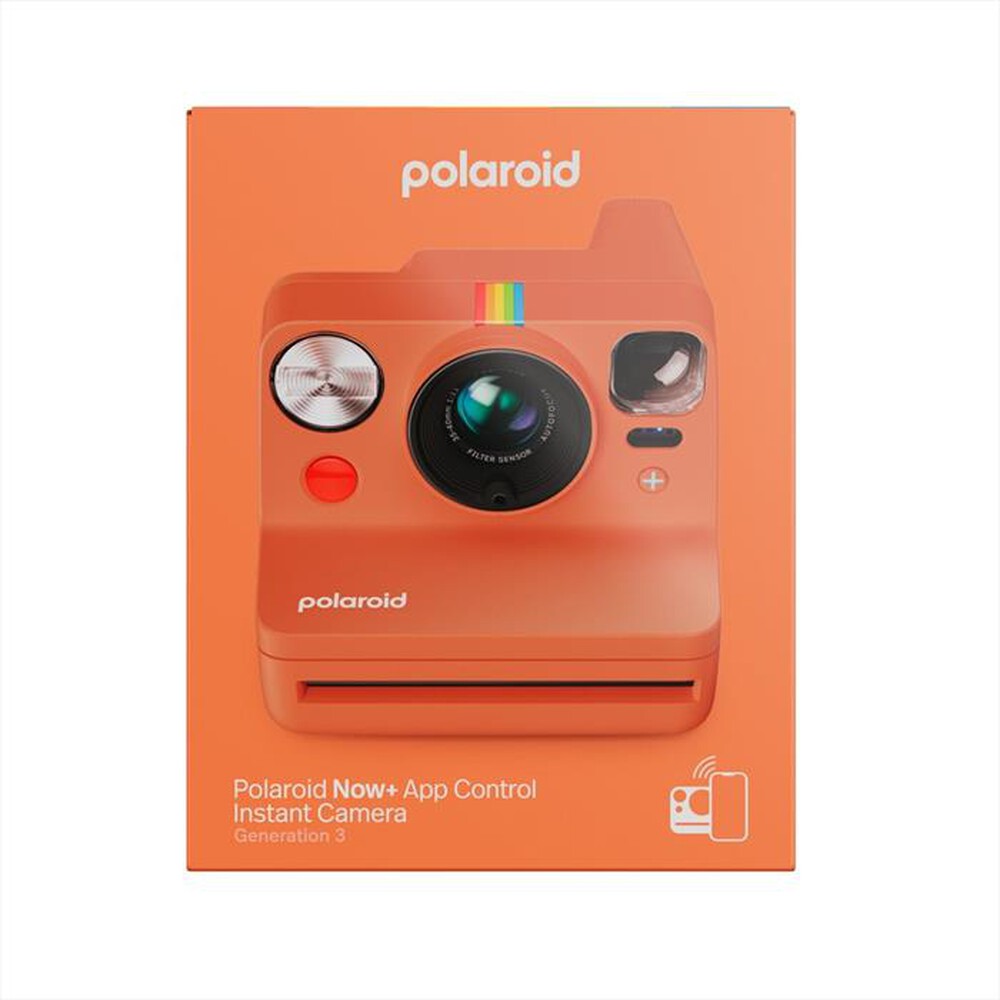 "POLAROID - Fotocamera istantanea NOW+ GEN 3-Corallo"
