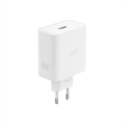 REALME - REALME SUPERVOOC 80W POWER ADAPTER SINGLE PORT-WHITE